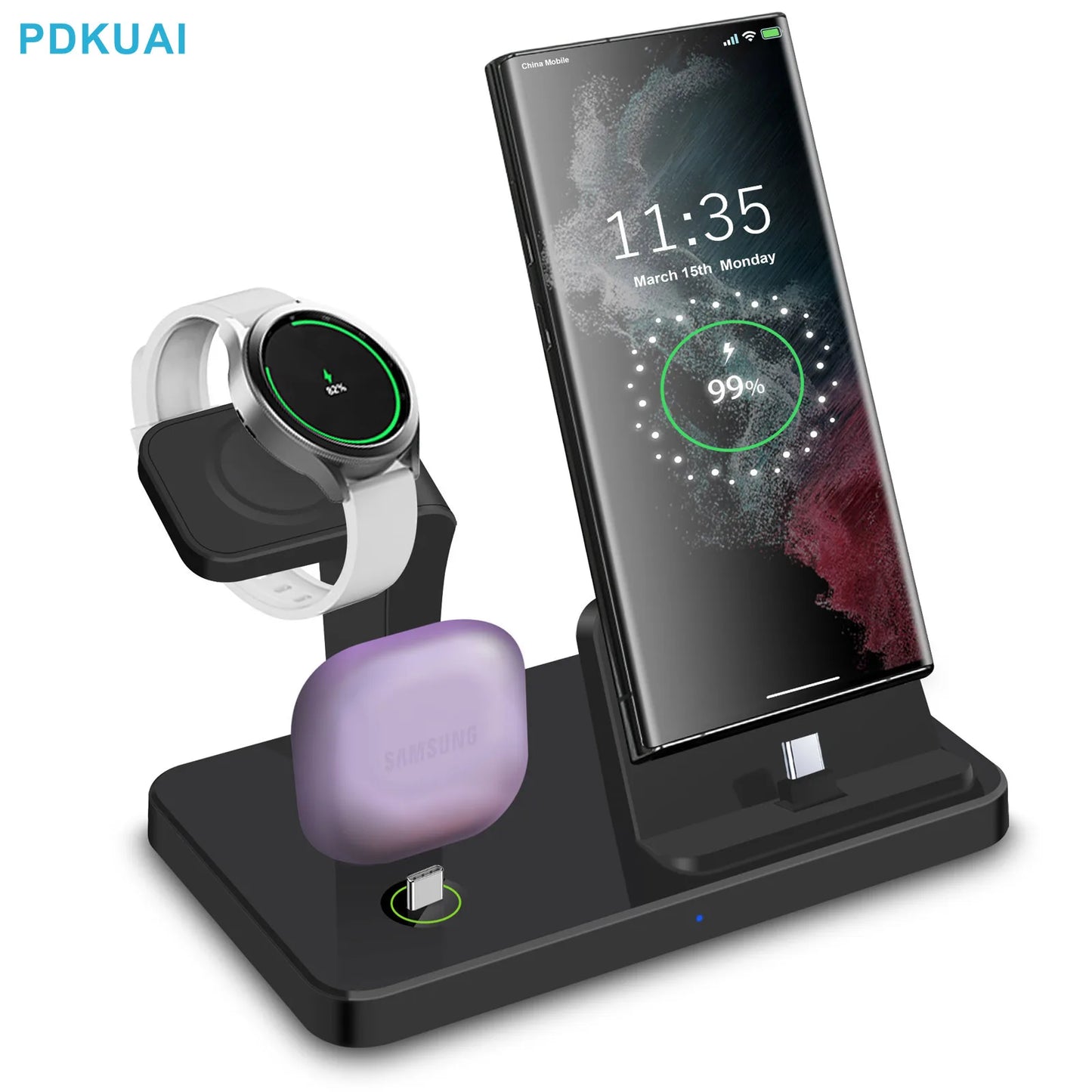 3-in-1 Wireless Charging Station