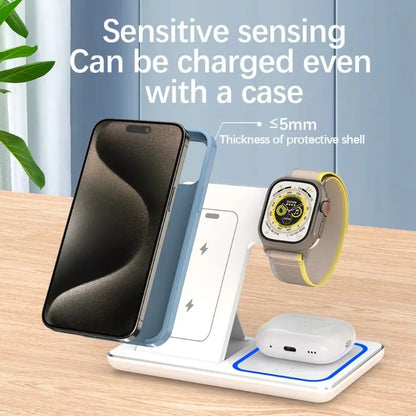 3-in-1 Wireless Charging Station