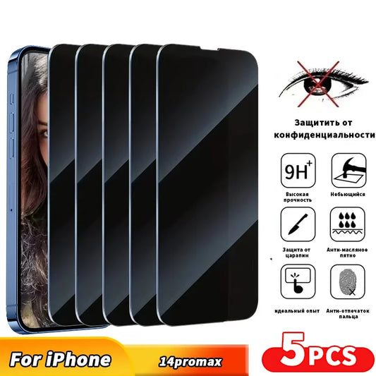 Anti-Spy Tempered Glass Screen Protector