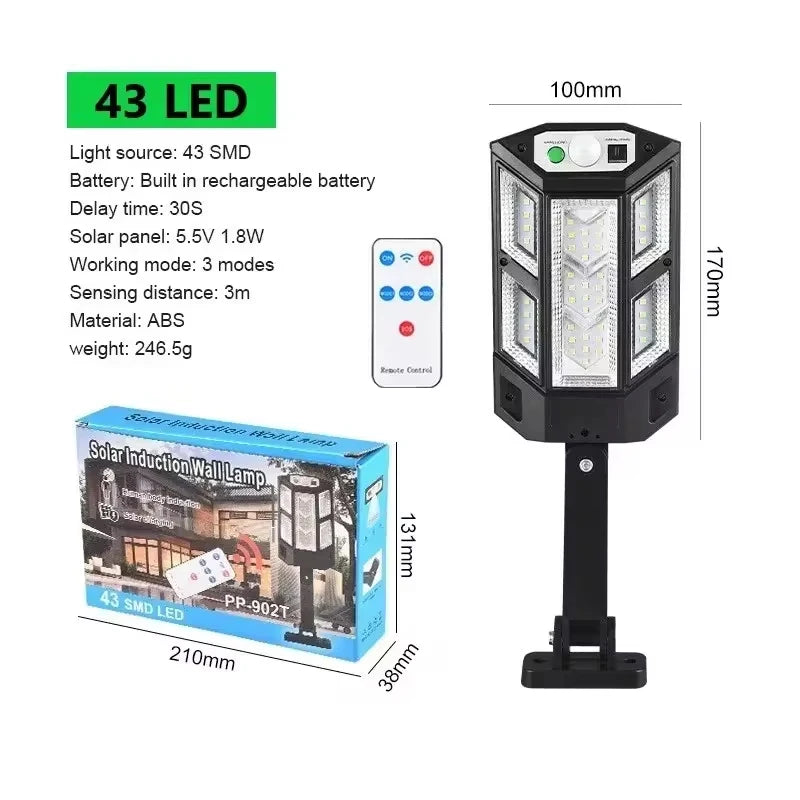 Solar LED Motion Sensor Light