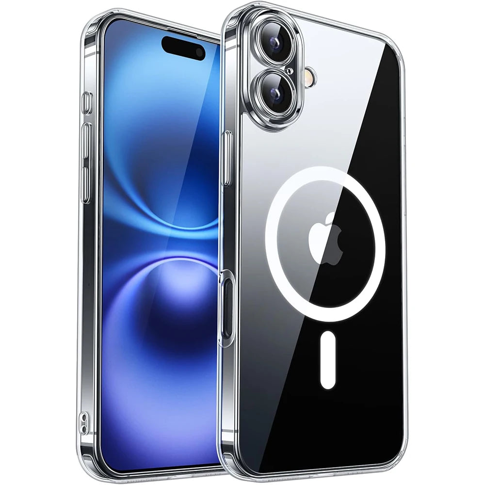 Magnetic Luxury Matte Translucent Armor Case