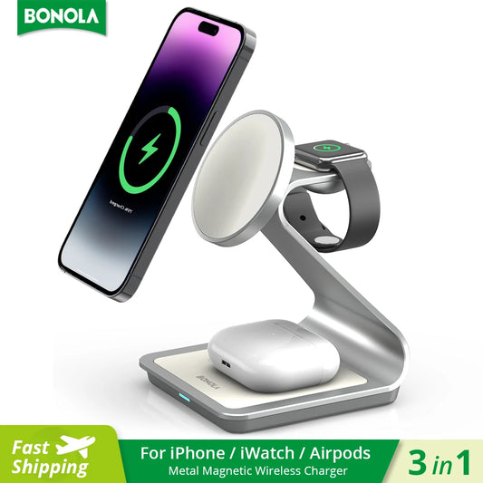 3-in-1 Wireless Charging Station