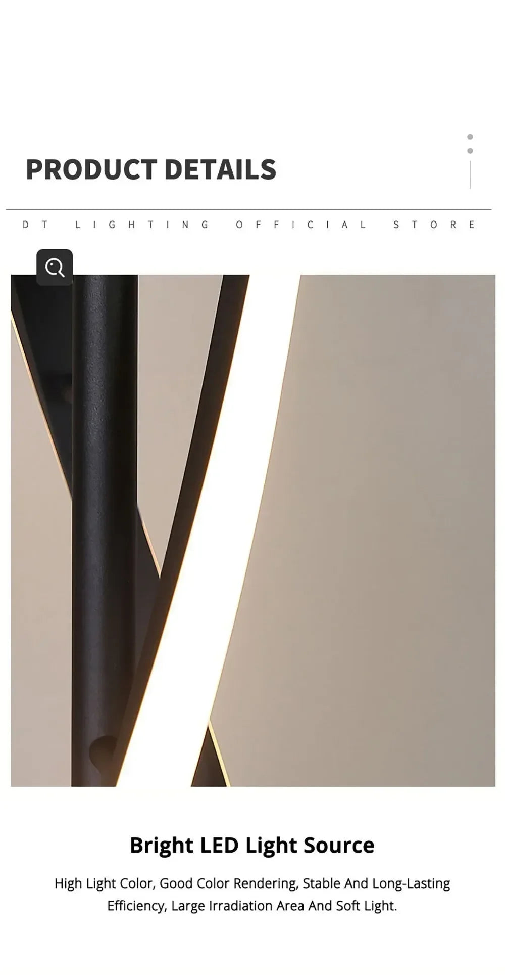 Postmodern LED Spiral Floor Lamp