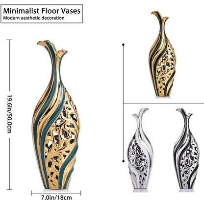 Modern Tall Floor Vase