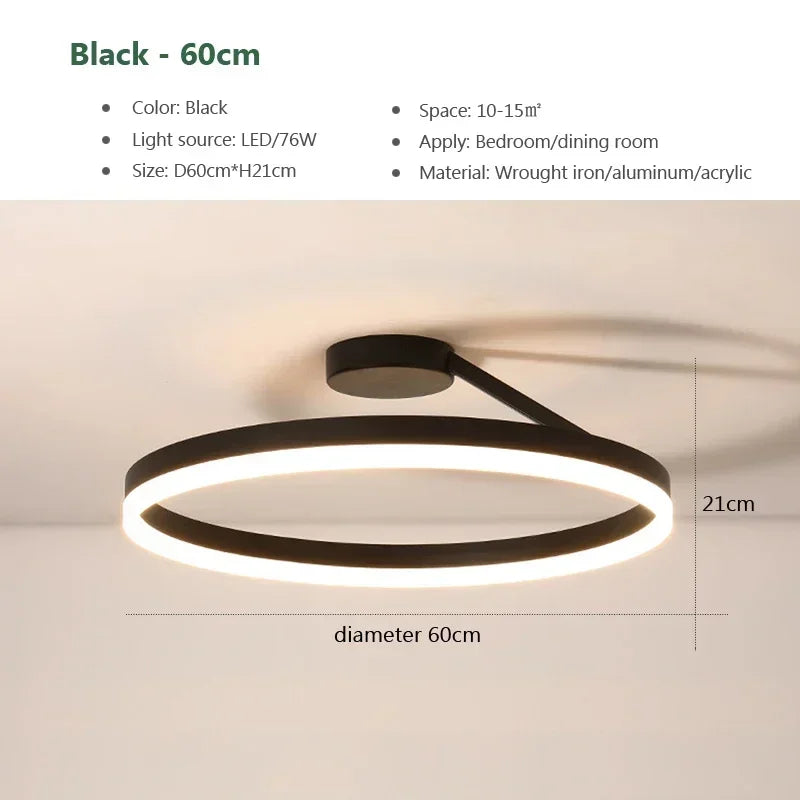 Nordic Ring Chandelier Light