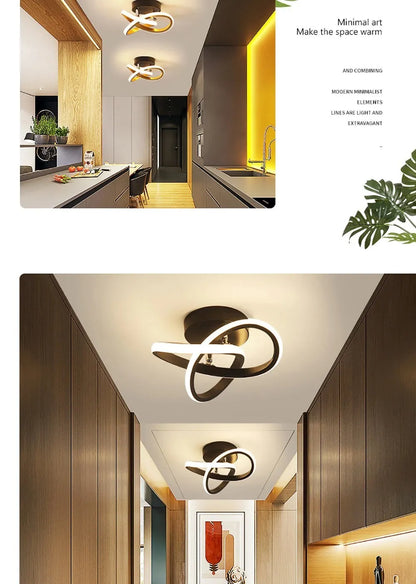 Modern LED Strip Ceiling Light