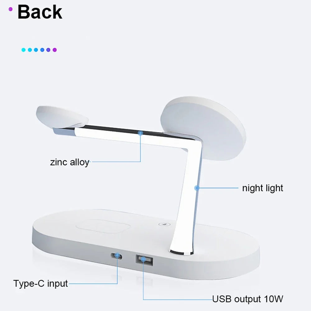 Magnetic 3-in-1 Wireless Charger