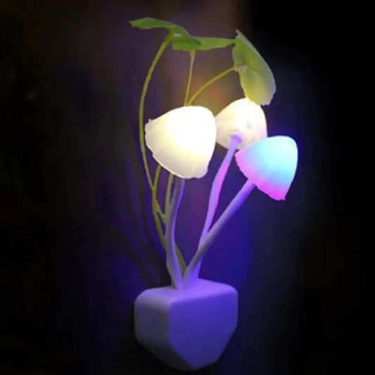 Colorful Mushroom Night Light