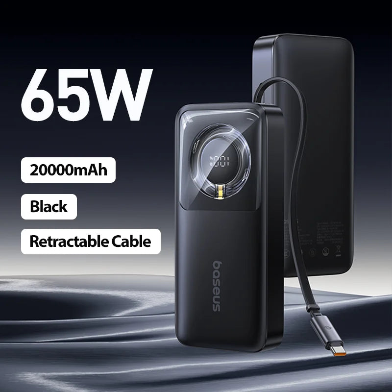 65W Fast Charging Power Bank