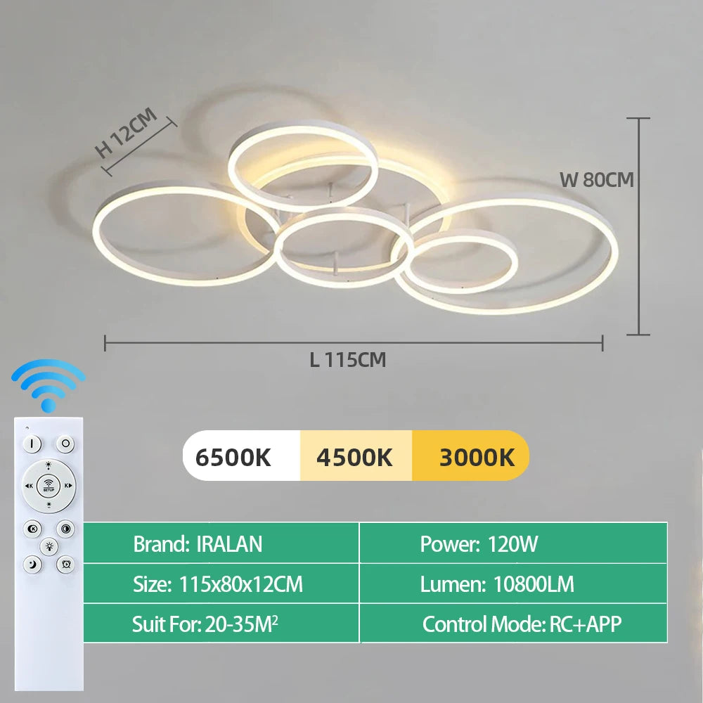 Dimmable LED Ceiling Chandelier