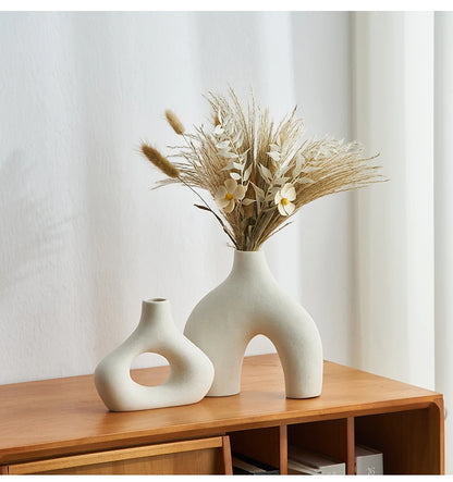 Nordic Chic Vase Set - 2pc