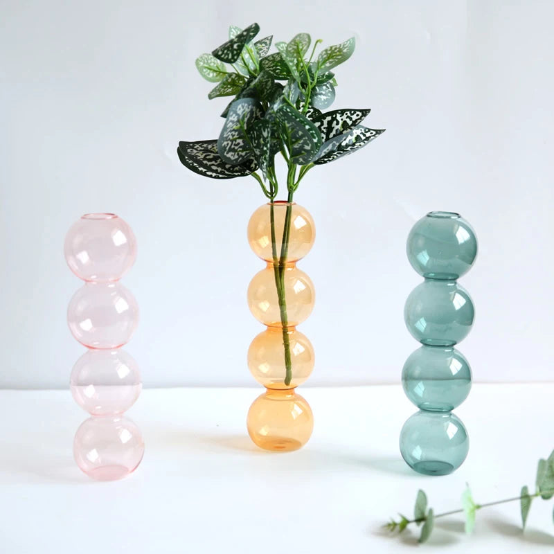 Nordic Glass Flower Vase