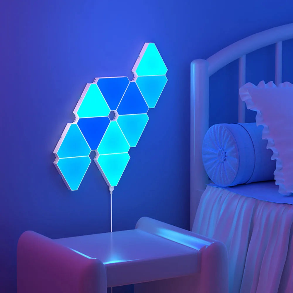 LED Triangular Quantum Lamp