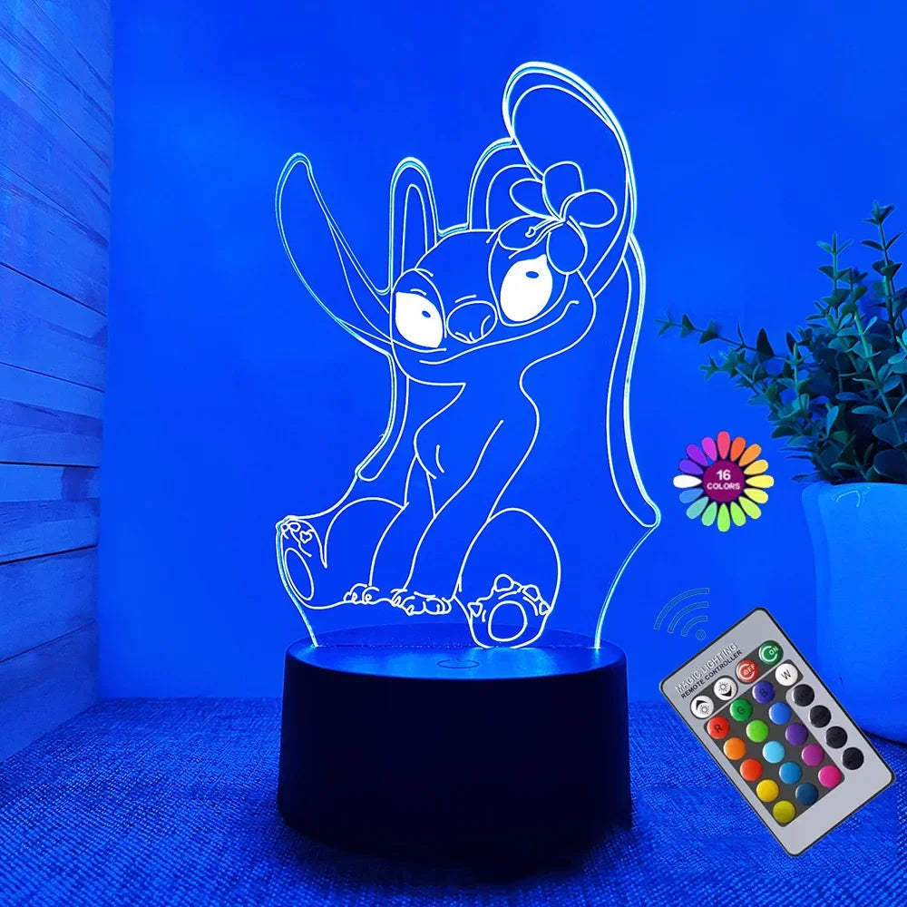 3D Illusion Night Light