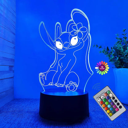 3D Illusion Night Light