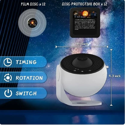 LED Galaxy Projector Night Light