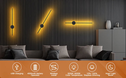 Modern Night Lamp with Remote