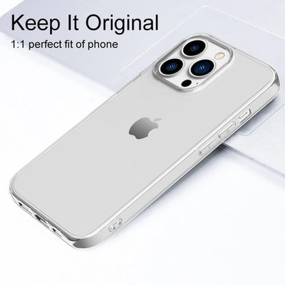 Ultra-Thin Clear Silicone Case for iPhone