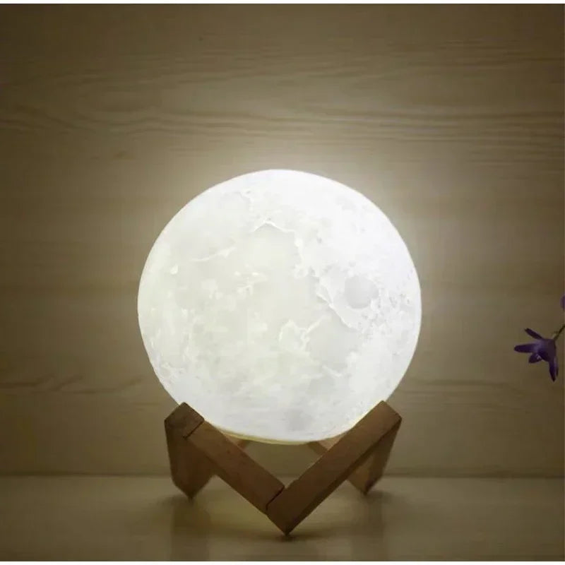 3D Moon Night Light