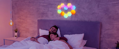 RGB Smart Hexagonal Wall Lamp