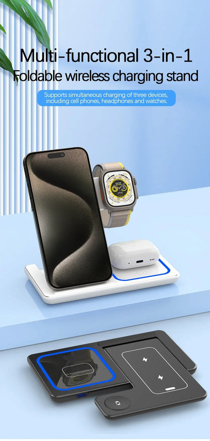 3-in-1 Wireless Charging Station