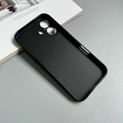 Matte Black Silicone Case