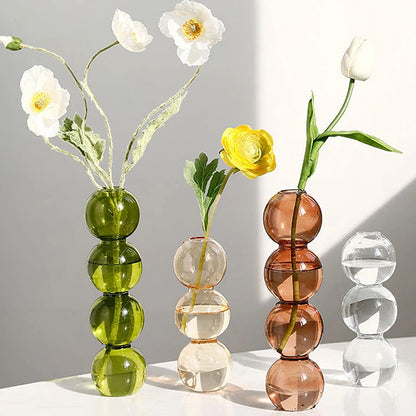 Nordic Glass Flower Vase