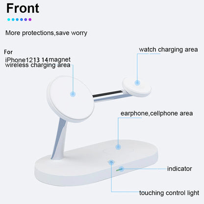 Magnetic 3-in-1 Wireless Charger