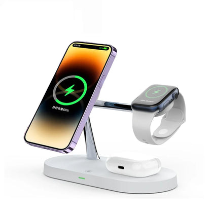 Magnetic 3-in-1 Wireless Charger