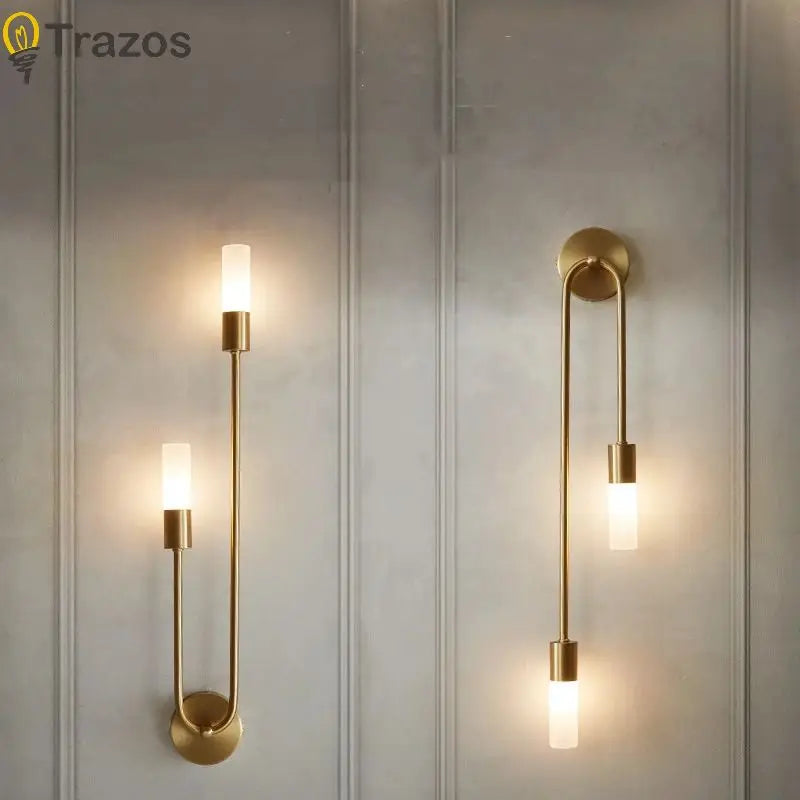 Nordic Gold Wall Lamp