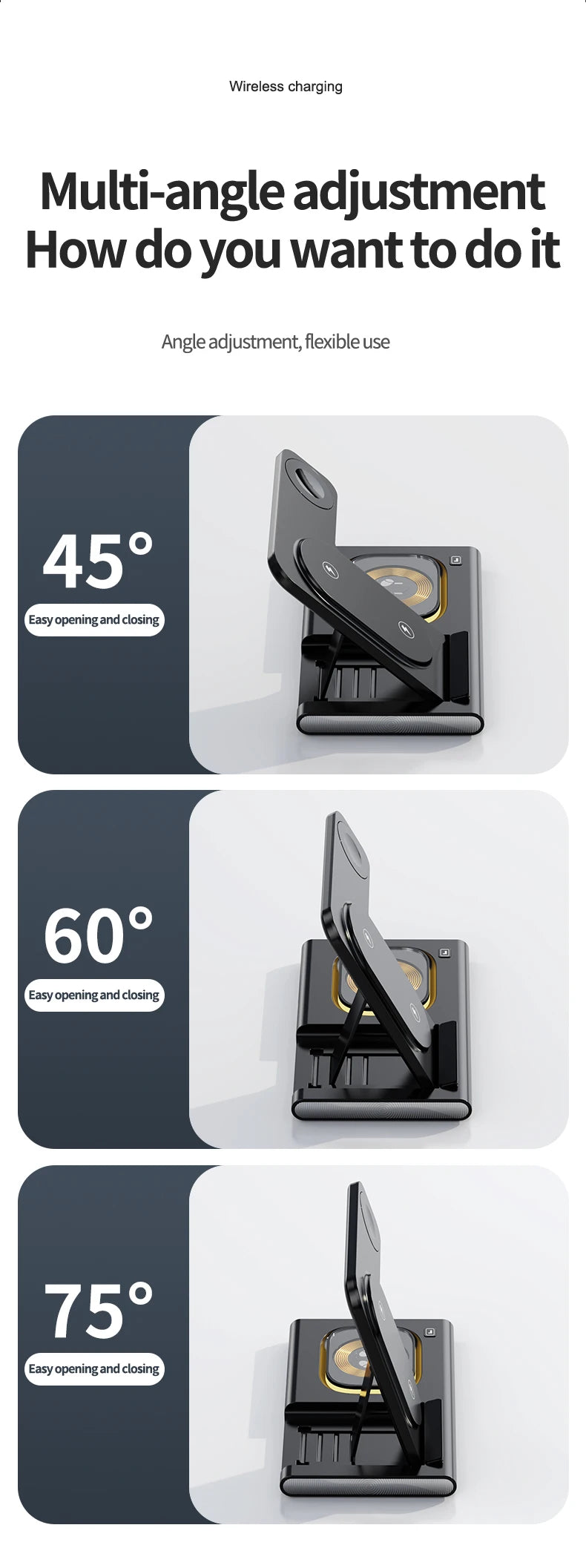 30W 3-in-1 Wireless Charger