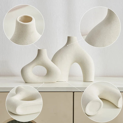 Nordic Chic Vase Set - 2pc