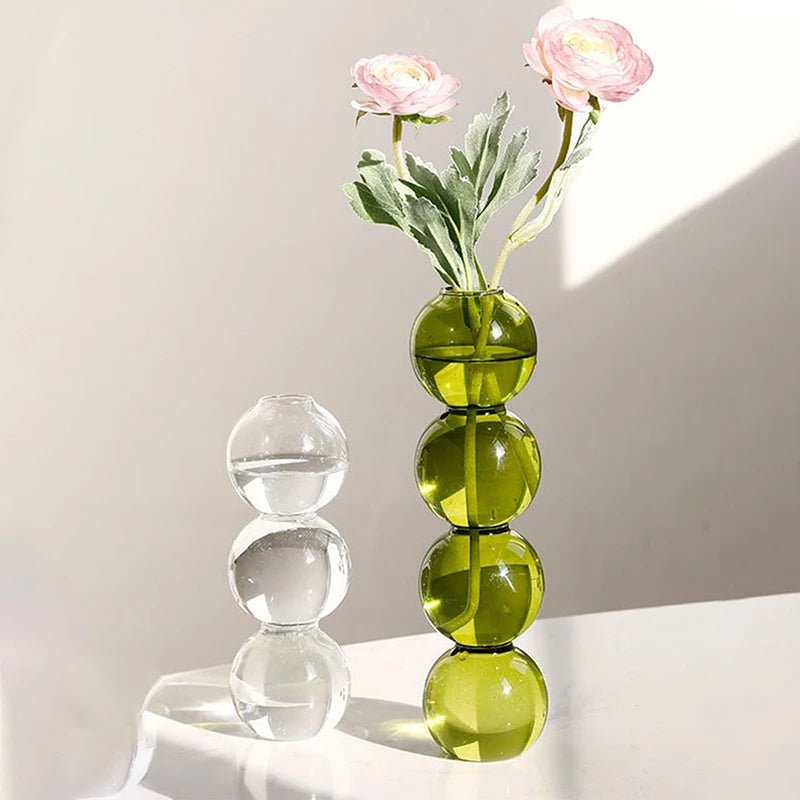 Nordic Glass Flower Vase