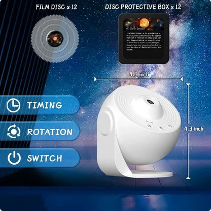 LED Galaxy Projector Night Light