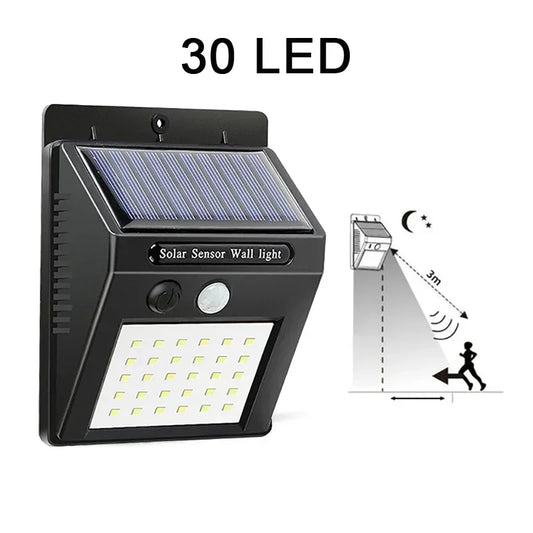 Solar Motion Sensor Wall Light